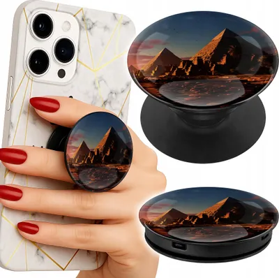 Obrázok produktu pre Držiak telefónu/tabletu na prst Pyramídy v Gíze Egypt Sfinga
