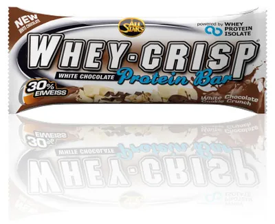 Produktbild von Whey Crisp Bar (25x50g) White Chocolate Cookie Crunch