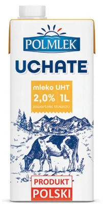 Obrázok produktu pre Mleko UHT 2% tłuszczu 1 litr