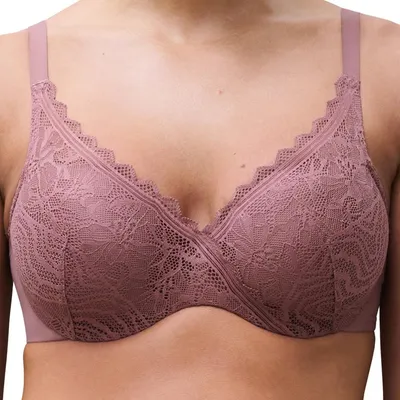 Produktbild von Chantelle Floral Touch Bügel-BH Kein Abzeichnen unter Kleidung dank nahtloser Abschlüsse, Mit verstellbaren Trägern, Angenehmer Tragekomfort