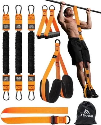 Productafbeelding van Optrekbandset, optrekhulp, weerstandsbanden voor pull-ups