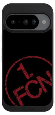 Produktbild von NIVOCASE Handyhülle für Google Pixel 10  Hülle NIVOpure Case Schwarz 1. FCN Fanartikel Textur