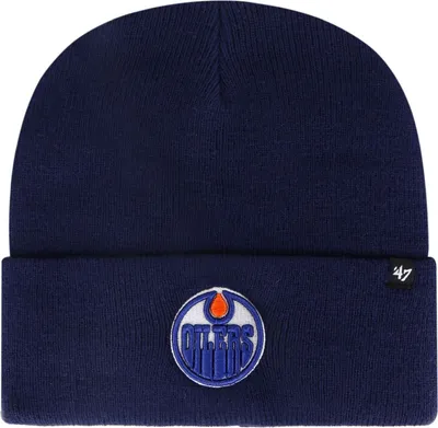 Produktbild von '47 Brand Beanie NHL Edmonton Oilers Haymaker '47 CUFF KNIT Light Navy