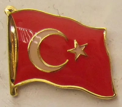 Produktbild von Türkei Pin Anstecker Flagge Fahne Nationalflagge
