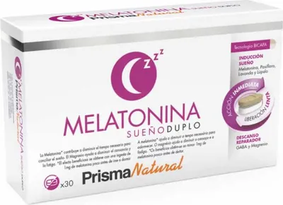 Zdjęcie produktu dla Prisma Natural Melatonin Sleep 30 tabletek dwuwarstwowych
