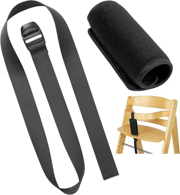 Productafbeelding van Veiligheidsgordel voor kinderstoel, verstelbaar, 2 stuks, polyester, geschikt voor kinderstoelen