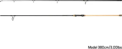 Produktbild von DELPHIN OPIUM V2 CORK, 3,8m, 12,46ft, 3lbs, 2 Teile, Karpfen Angelrute, 101002932