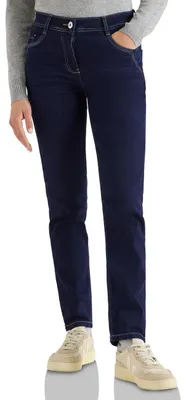Productafbeelding van Cecil Rinsed, casual pasvorm jeans, gewassen denim, maat 27