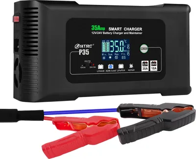 Produktbild von Auto-Batterieladegerät, 12V/24V Ausgang, Maximaler Ladestrom, 35A-EU STECKER