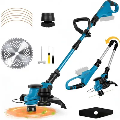 Immagine prodotto di Accu-grastrimmer pieghevole, per batteria da 18V (senza batteria)