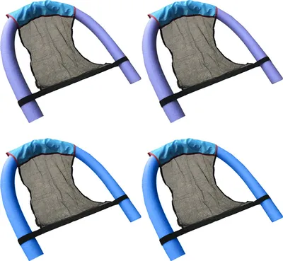 Produktbild von Schwimmstuhl-Schwimmausrüstung, Spielzeug-Schwimmbett, Liegestuhl, Wasserversorgung, Schwimmstöcke, 2 blau + 2 lila