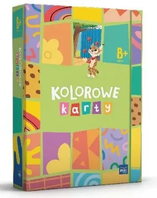 Zdjęcie produktu dla Kolorowe karty. Poziom B+ Sześciolatek Pakiet