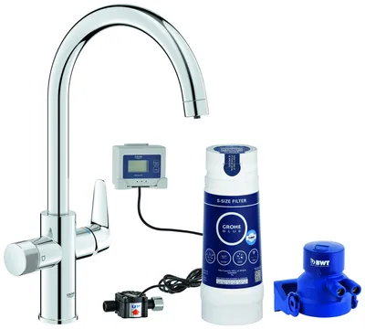 Productafbeelding van GROHE Blue Pure BauCurve, chroom
