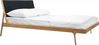 Produktbild von home24 Bett - Eiche Massiv