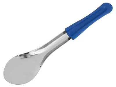 Image de Spatule à glace, acier inoxydable, 300 mm, bleue