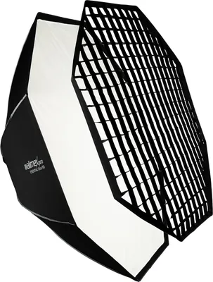 Produktbild von Walimex pro Essential Softbox Octagon 150cm, um 360° drehbar, einfacher Aufbau, inkl. Grid, Bowens Adapter und Transporttasche, ideal für Porträts und Beauty-Aufnahmen