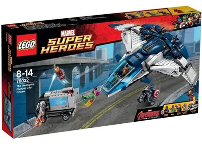 Produktbild von Lego The Avengers Quinjet Verfolgungsjagd Marvel Super Heroes, Comics, Beide Geschlechter, 8 Jahr(e)