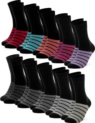 Produktbild von Occulto Damen Farbige Socken 10er Pack (Modell: Laura)