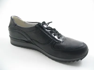 Produktbild von WALDLÄUFER Damen  Schnürschuhe bequem schwarz Gr. 61/2