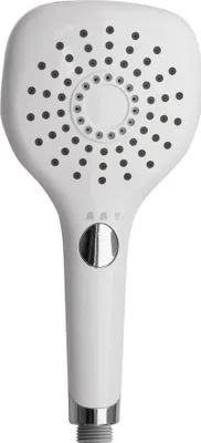 Produktbild von Duschkopf Handbrause mit 3-Strahl Achat 3, weiß und chrom