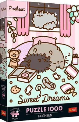 Image de Puzzle 1000 Trefl Premium Plus Pusheen 12080