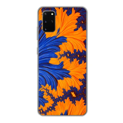 Produktbild von MuchoWow® Handyhülle Schutzhülle Hülle für Samsung Galaxy S20 Plus Blätter - Kunst - Psychedelisch Silikon Softcase Handy Hülle - Hartschale
