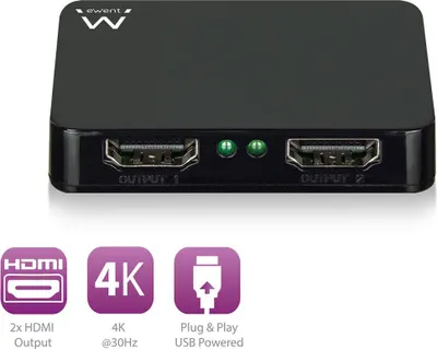Immagine prodotto di Commutatore HDMI Ewent EW3720 4K