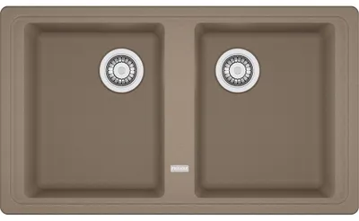 Produktbild von FRANKE Basis, BFG 620-86, Cashmere, Siebkorb-Excenterventil Überlauf