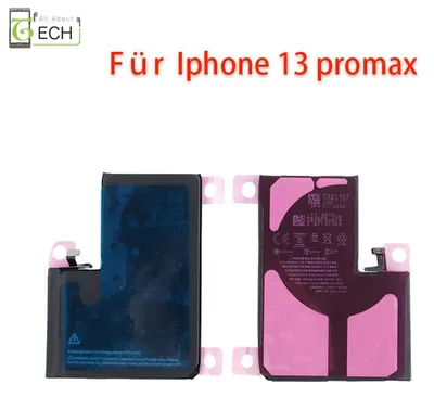 Produktbild von Ersatz Akku für iPhone 13 PRO MAX inkl. Kleber 4352mAh Accu Batterie Battery