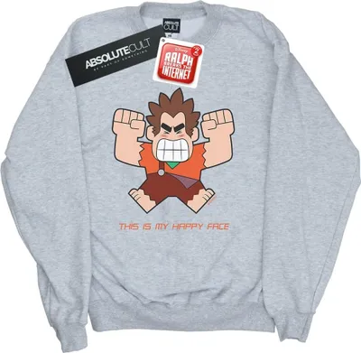 Produktbild von Disney - "Wreck It Ralph" Sweatshirt für Herren BI48507 (M) (Grau)