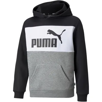 Obrázek produktu pro PUMA ESS+ Colorblock Hoodie Kids puma black 116