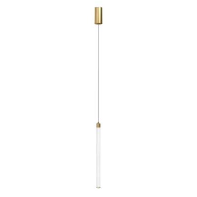 Immagine prodotto di Lampada a sospensione LED, regolabile in altezza, color oro, opaco