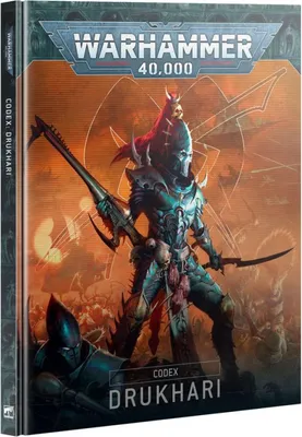 Produktbild von Warhammer 40.000 Drukhari Codex Deutsch