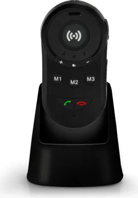 Produktbild von Fysic FXA-100 - Notrufknopf mit GPS-Tracker für Senioren, Schwarz