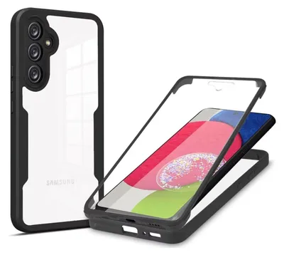 Immagine prodotto di Per Samsung Galaxy A55 Copertura completa 360 gradi acrilico ibrido TPU Custodia protettiva