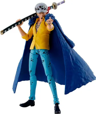 Produktbild von Tamashii Nations Sh Figuarts Trafalgar Law Der Überfall Auf Onigashima Eine Figur Blau  Blau One Size