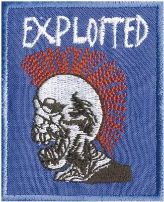 Produktbild von AUFNÄHER - Anarchie Totenkopf - 06049 - Gr. ca. 5 x 6 cm - Patches Stick Applikation