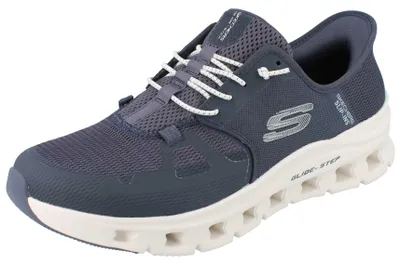 Produktbild von SKECHERS Slip-ins Glide Step Pro Herren Schlupfsneaker blau Mesh vegan - Größe: 43