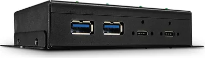 Produktbild von LINDY USB 3.1 Gen 2 Typ C Metall Hub 4 Port