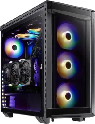 Obrázek produktu pro XPG BATTLECRUISER, Midi Tower, PC, Černá, ATX, EATX, Micro ATX, Mini-ITX, SPCC, Hraní