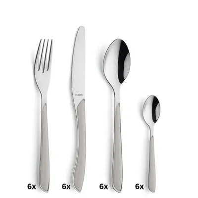 Produktbild von Kuppels 24-tlg. Besteckset PRISMA