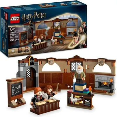 Image de LEGO Harry Potter Le château de Poudlard : le cours de sortilèges, Jeu de construction, 204 pièces, 76442