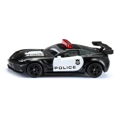 Image de SIKU Chevrolet Corvette ZR1 Police Modèle réduit 1 pièce