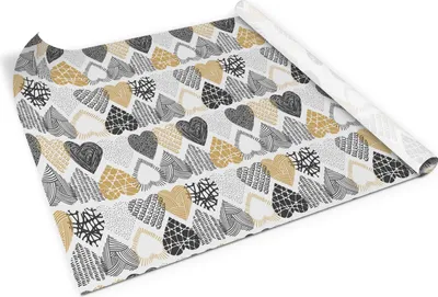 Obrázek produktu pro Srdce - PVC samolepicí fólie na nábytek - fólie na renovaci nábytku - samolepicí fólie na nábytek - kuchyňské linky - dekorační fólie na nábytek - 100x50 cm
