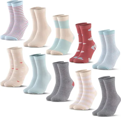 Produktbild von Occulto Jungen & Mädchen Bunte Socken 10er Pack (Modell: Estilo)