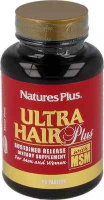 Produktbild von Natures Plus Ultra Hair Plus - 60 Tabletten