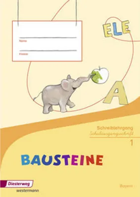 Zdjęcie produktu dla BAUSTEINE Fibel. Schreiblehrgang SAS Schulausgangsschrift. Bayern