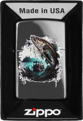 Produktbild von Zippo Feuerzeug im Fisch- und Bootsdesign 60007022