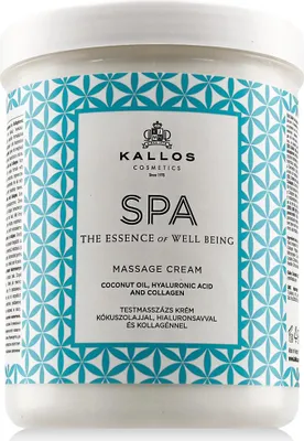 Image de Crème de massage Kallos SPA 1000 ml