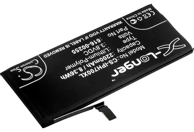 Immagine prodotto di TECHTEK Batteria compatibile con [Apple] A1660, A1778, A1779, A1780, iPhone 7, iPhone 7 4.7 sostituisce 616-00255"